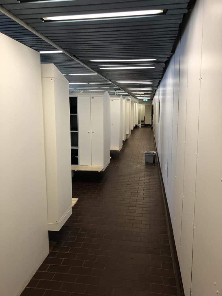 Omklædningsskabe