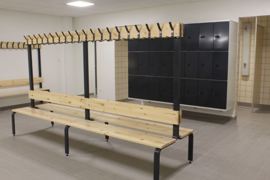 Omklædningsbænk